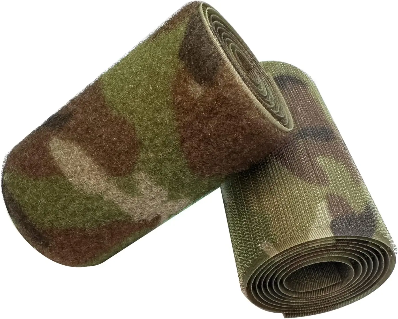 Camouflage Webbing Sew on Hook and Loop Tape Non-Adhesive Multicam Beige/Gray/Olive Drab Outdoor Clothes Backpack DIY