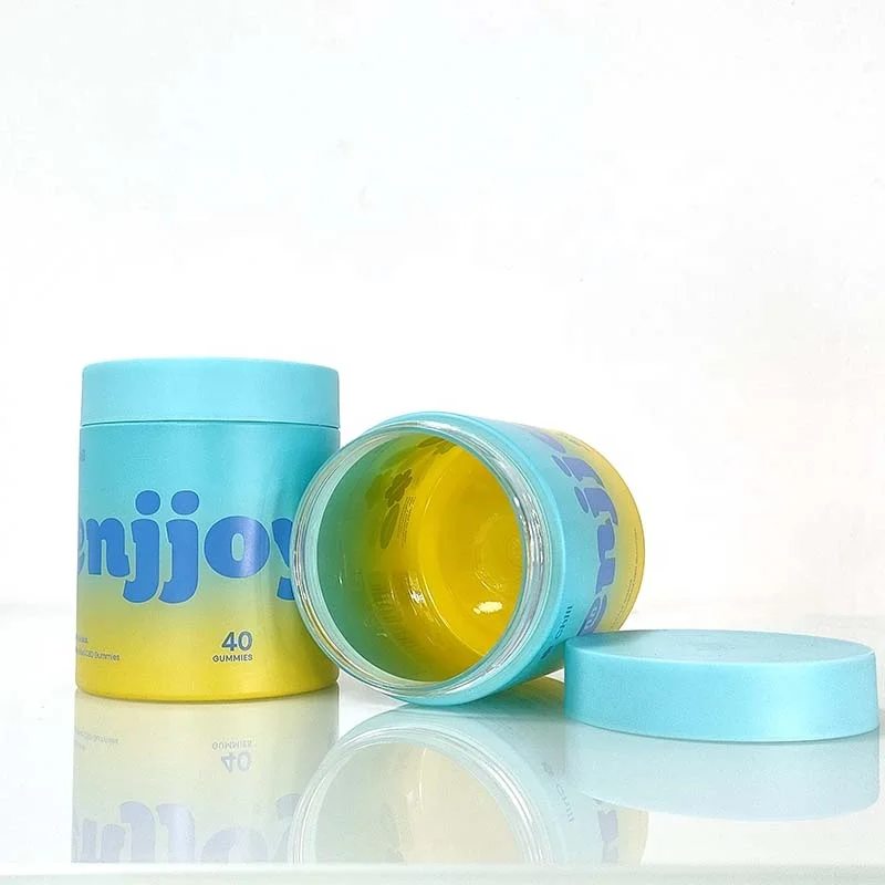 8oz Cosmetic Jars with Lids 250ml 300ml 16oz 500ml 1000ml Cosmetic Container Body Butter Jars colorful Pet Plastic