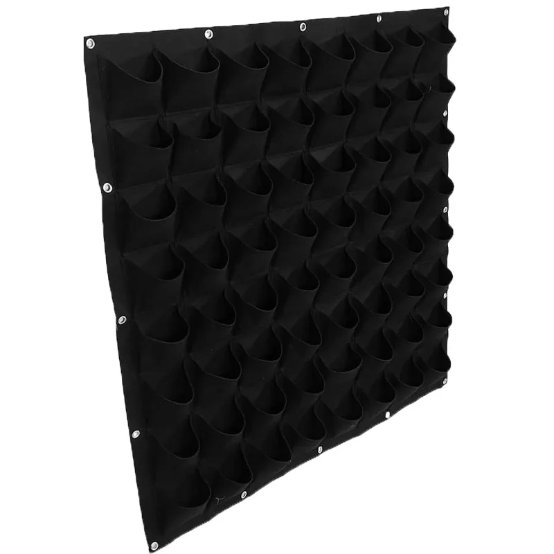 Outdoor Fabric Wall Hanging Planter Grow Bags Grow Bags Pots Garden Potato Felt Fabric Plant