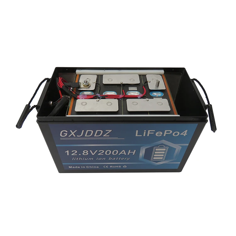 12V200Ah  lithium LiFePO4 battery with plastic case for boats, forklift solar energy storage