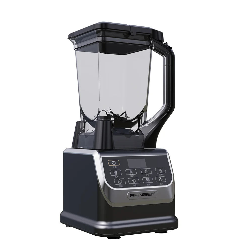 Kitchen blender stainless steel housing ice smoothie high speed countertop blender professional blender
