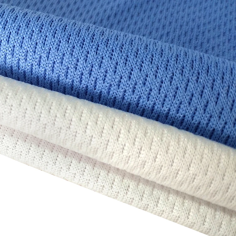 100% Quilted Polyester Honeycomb Net Fabric knitted Recycle