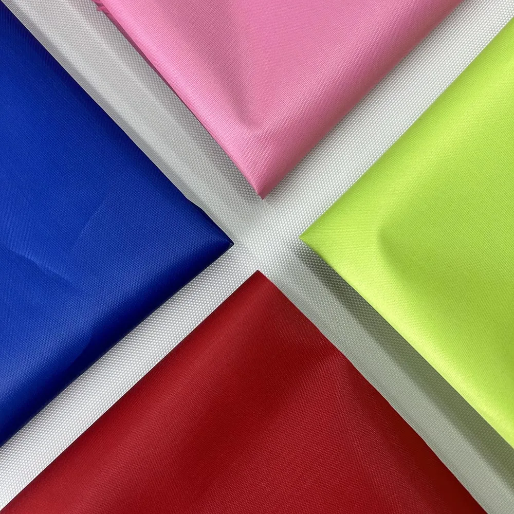 T170 T180 T190 T210 T230 Polyester Taffeta With Silver Coating Car Cover Fabric Waterproof Taffeta Fabric For Jacket And Bag