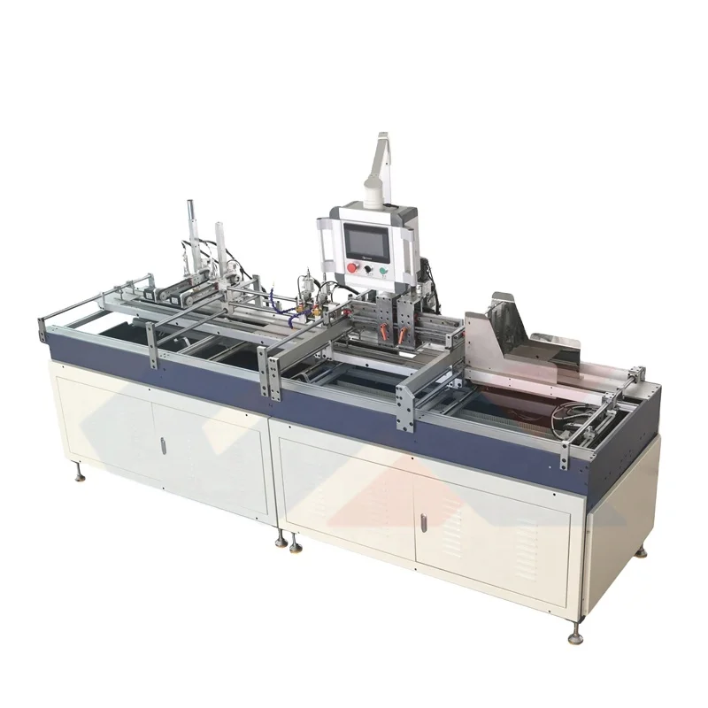 JX-620 Automatic Magnet Pasting Machine With Drill System.