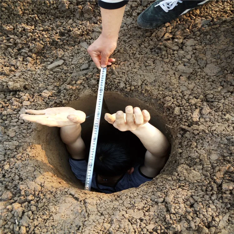 2019 year newset tripod leg telegraph pole hole digger machine