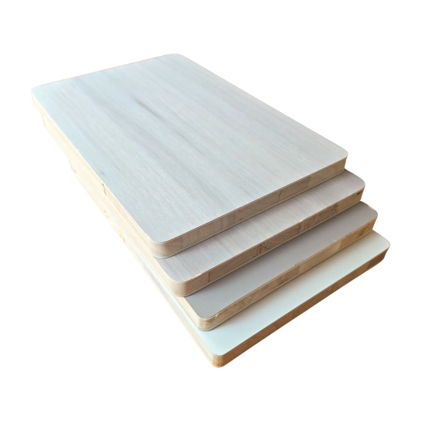 1220*2440mm Versatile Solid Paulownia Core Block Board Melamine Paper Furniture Material on Sale