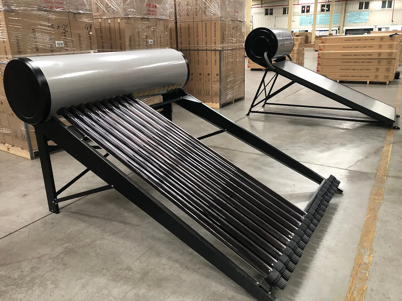 
Pressurized Thermosiphon Heat Pipe Solar Water Heater 