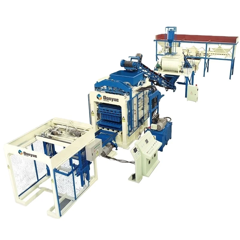 Qt8-15 Full Automatic Hollow Machine Hydraulic Pressure Concrete Carbo Making Brick Molding Machine Manufacturing Plant Use