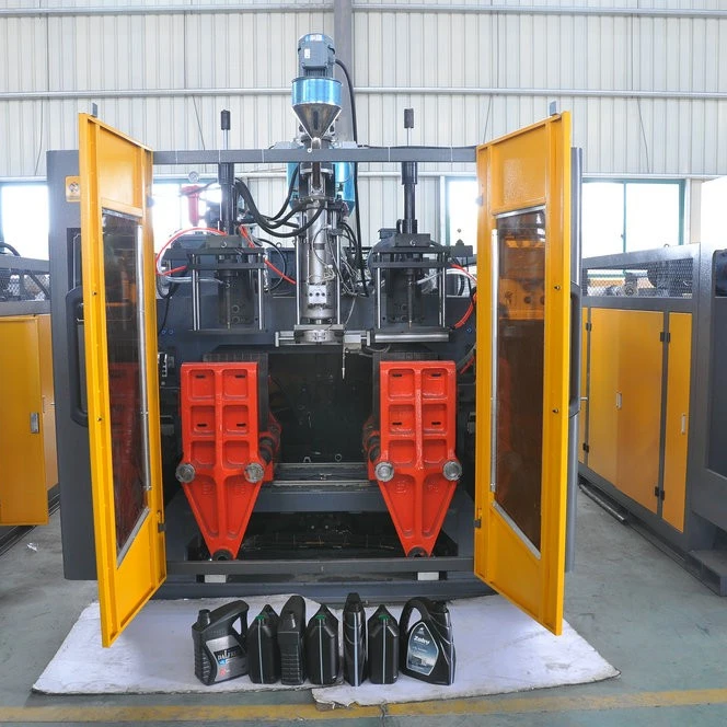 making plastic bottle blow molding machine