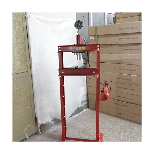 Factory Offering 30 Ton Hydraulic  Shop Press With Bottle Jack Manual Control