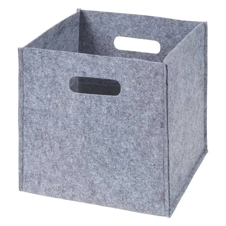 Cube Shelf Closet Thermoforming Felt Foldable Storage Basket Sundries Toys Firewood Storage Box