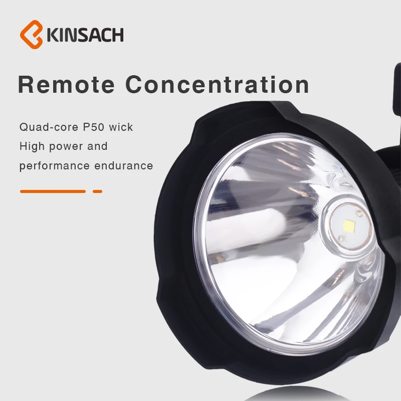 Wholesale 20w Four Stage Switch 1000lm Led Super Power Search Light Wireless Zoomable 12v/24v Searchlight