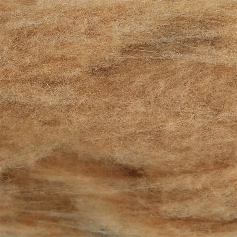 Factory Sell Natural Alpaca Wool Tops Baby Alpaca Wool White and Brown Color Top Supplier