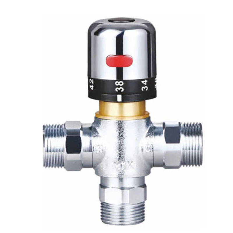 OEM/ODM 1/2inch Mixer Valve Thermostatic Water Mixing Faucet for Project