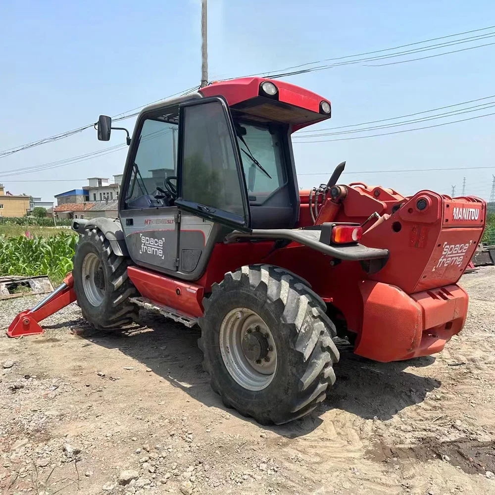 Manitou MT1740 Telescopic Handler with 17 Meters Boom Heave 11 tons Lifted 4 tons Load Telescopic Forklift Telehandler
