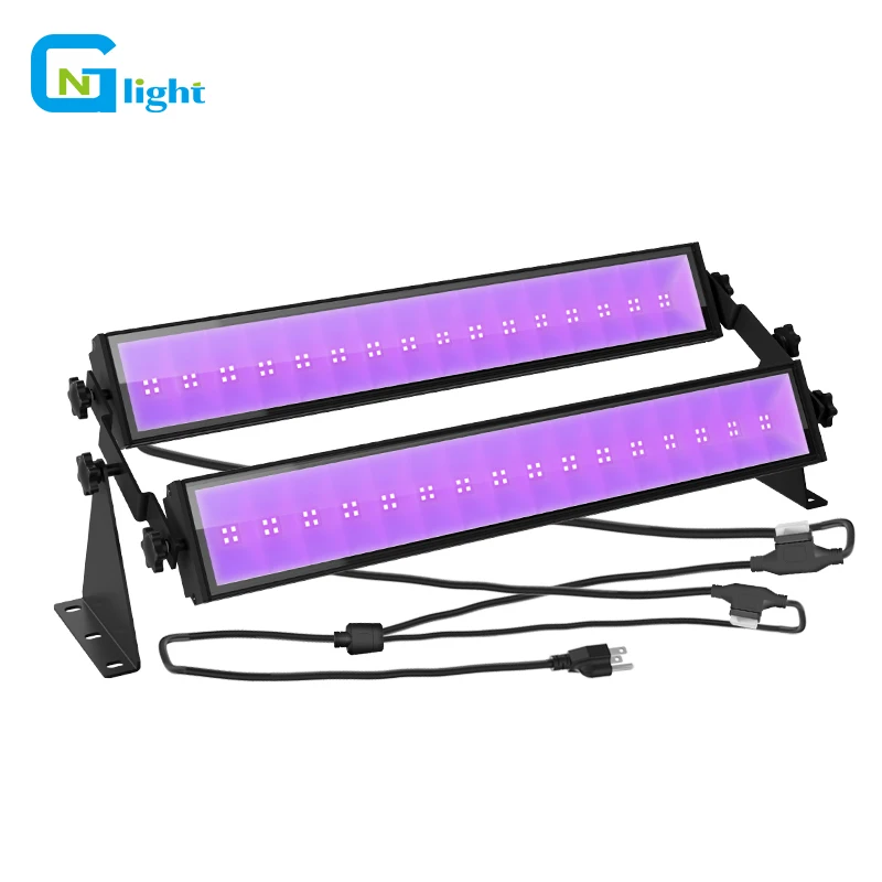 US stock 80w 160w IP66 Outdoor Waterproof Night Club DJ stage Party Led UV Bar Black Light Led Wall Washer