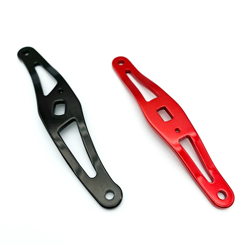 Black/red baitcasting fishing reel handle parts for abu garcia fishing shimano carbon fiber crank
