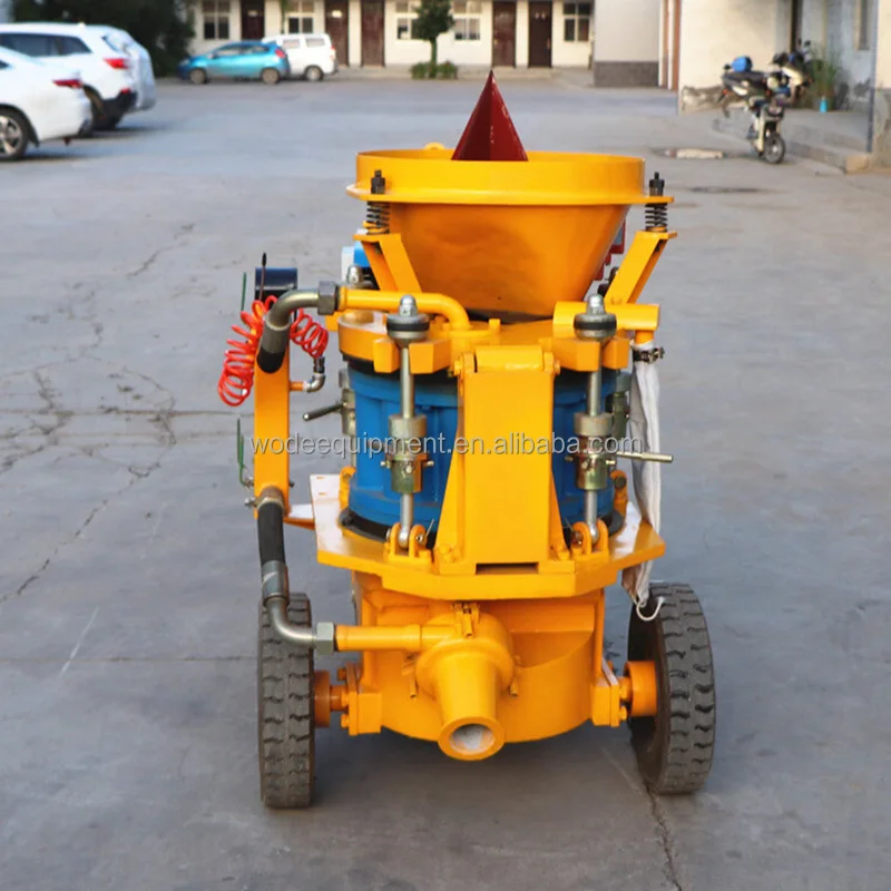 HWZ series 9m3/h electric Shotcrete spray refractory gunning gunite machine Applied in Steel Plant