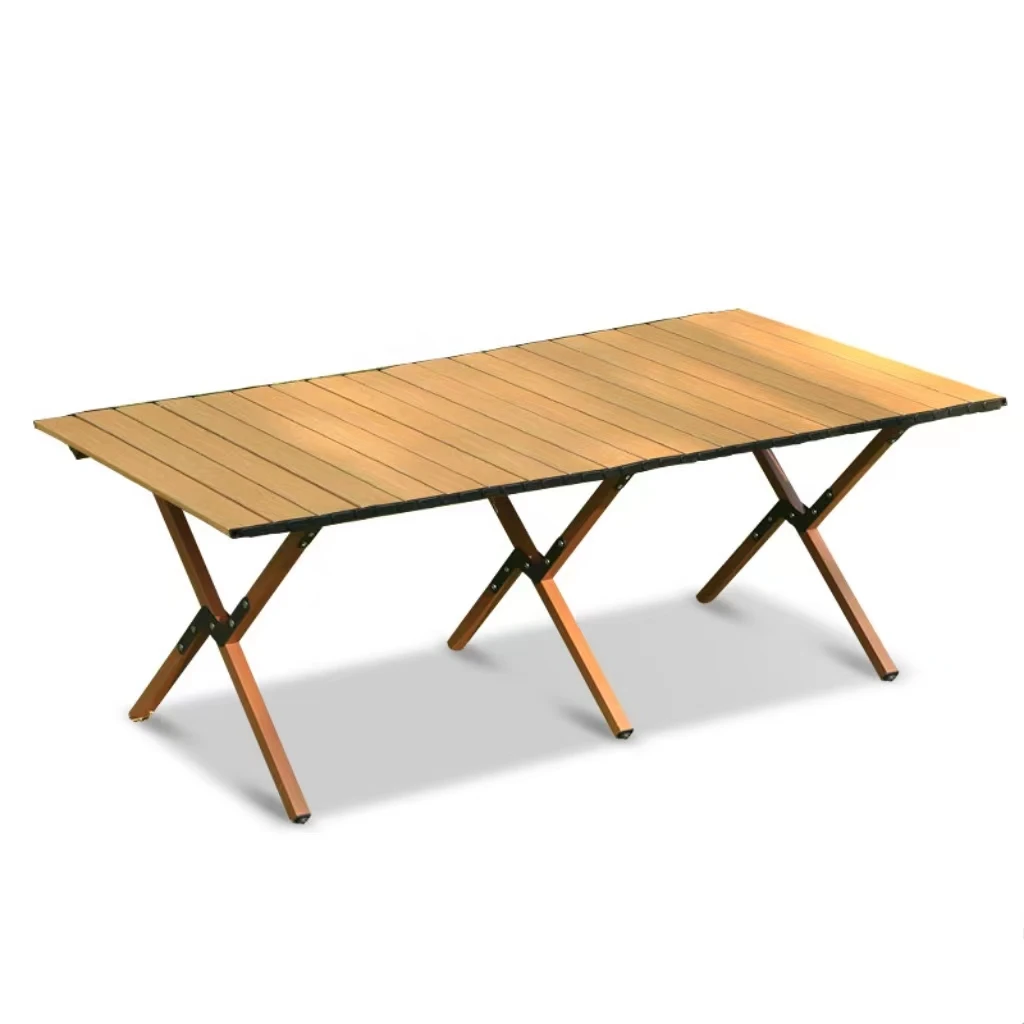 Outdoor folding table Carbon steel egg roll table Car ultralight folding camping picnic table