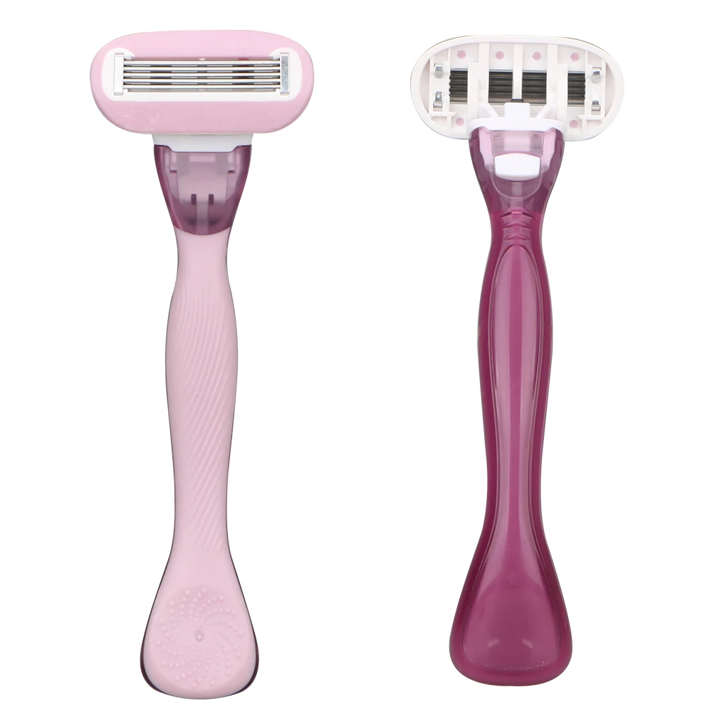 Razors for Women, 5 blades shaving razor  with replaceable cartridges