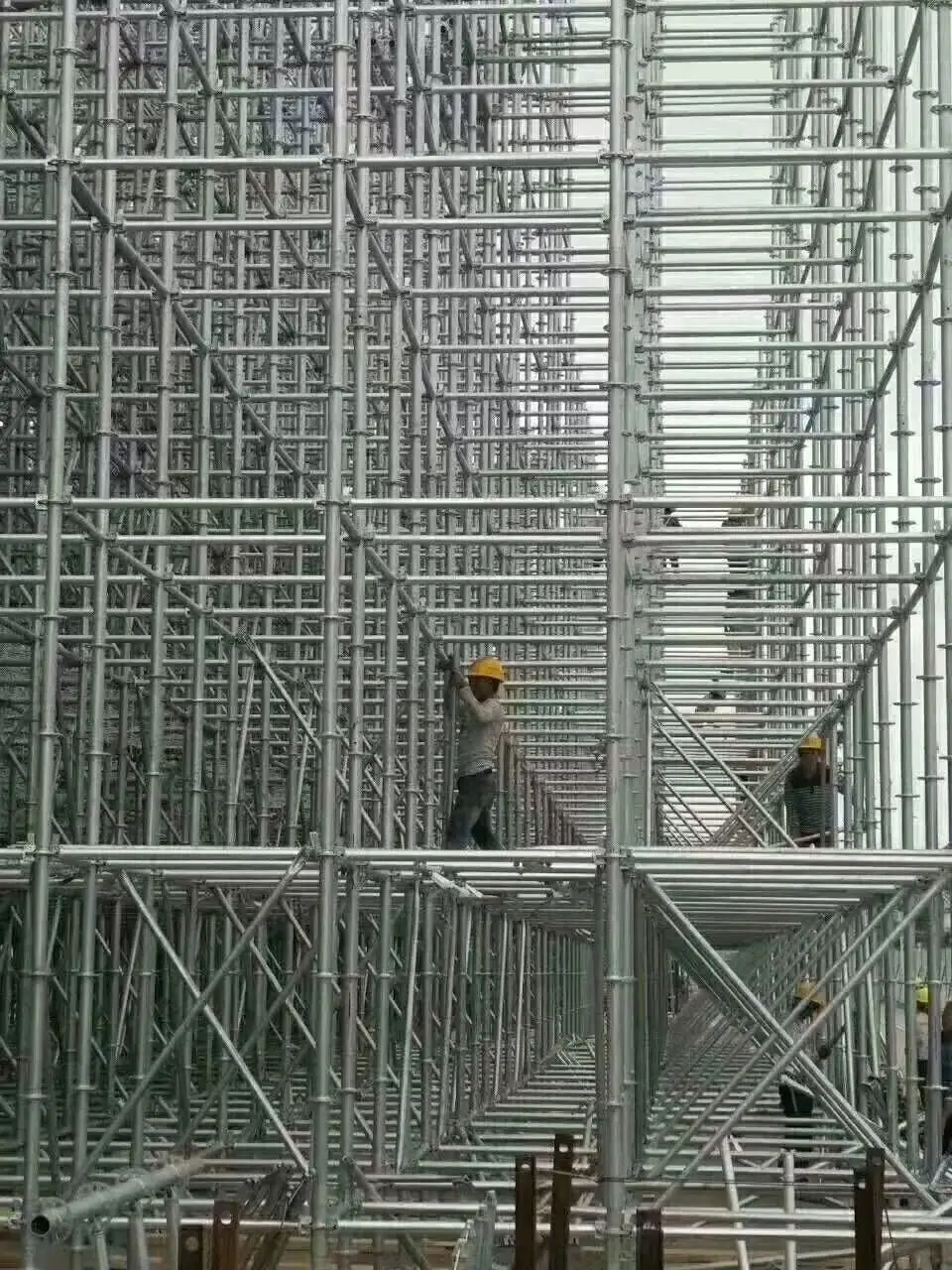 huayuan guangzhou factory customized Hot dip galvanizing Scaffolding Ringlock