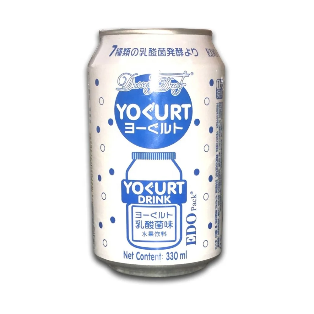 
Latest 330mL Canned Carbonated Yogurt Drink 