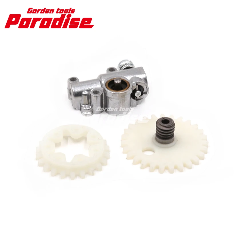 MS381 MS380 038 Genuine Chainsaw Oil Pump Spur Gear Worm Set for Replacement Parts 1119 642 1501