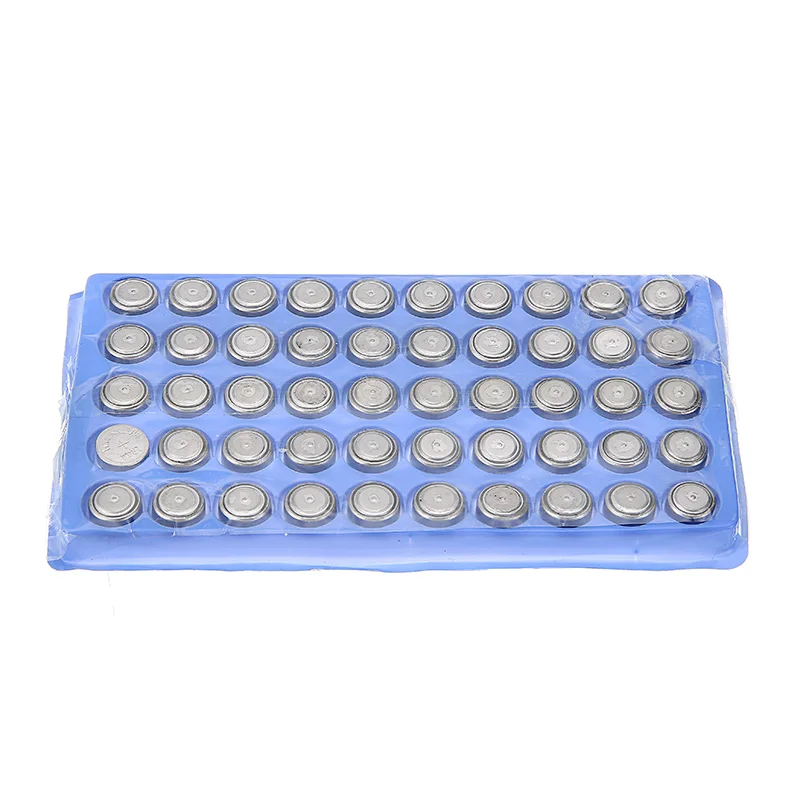 50pcs LR44 AG13 L1154 357 SR44 1.5V Toy Watch Battery Watch Electronic Clock Button Battery