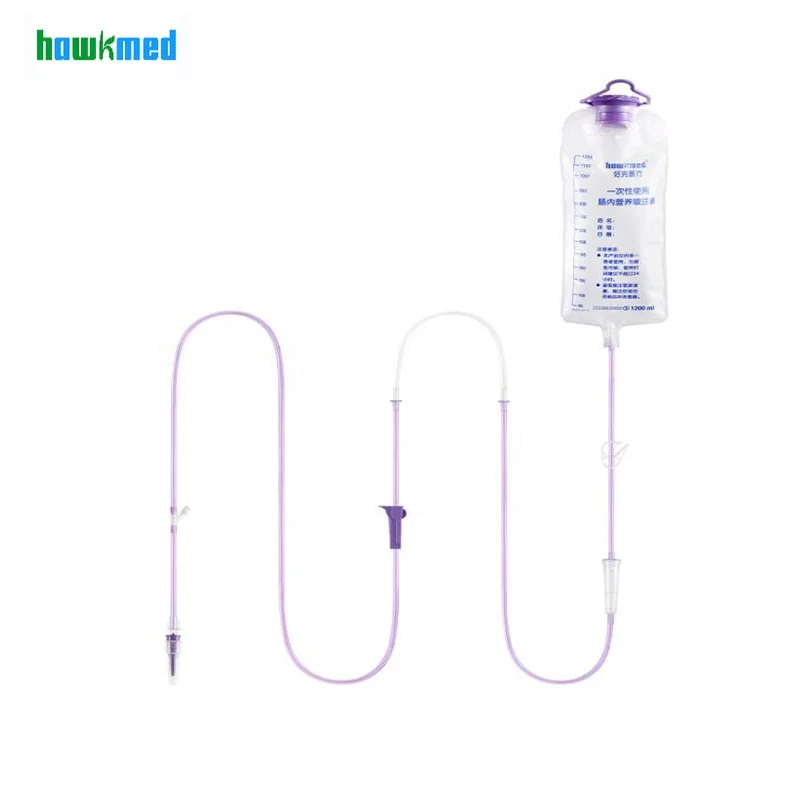 Disposable 350 1500 Ml Medical Infusion Bag Nutrition Transfusion Sets Infusion Device System Set