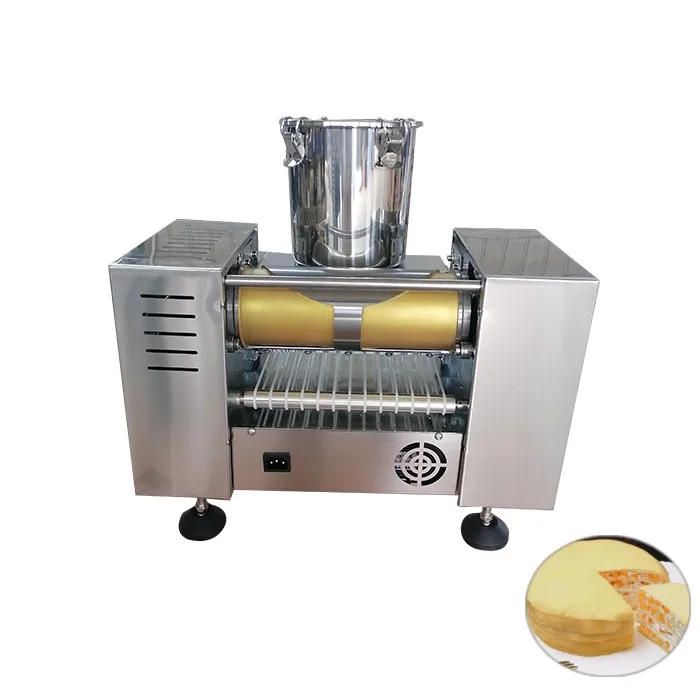 thousand layer cake machine crepe and pancake machine crepe maker