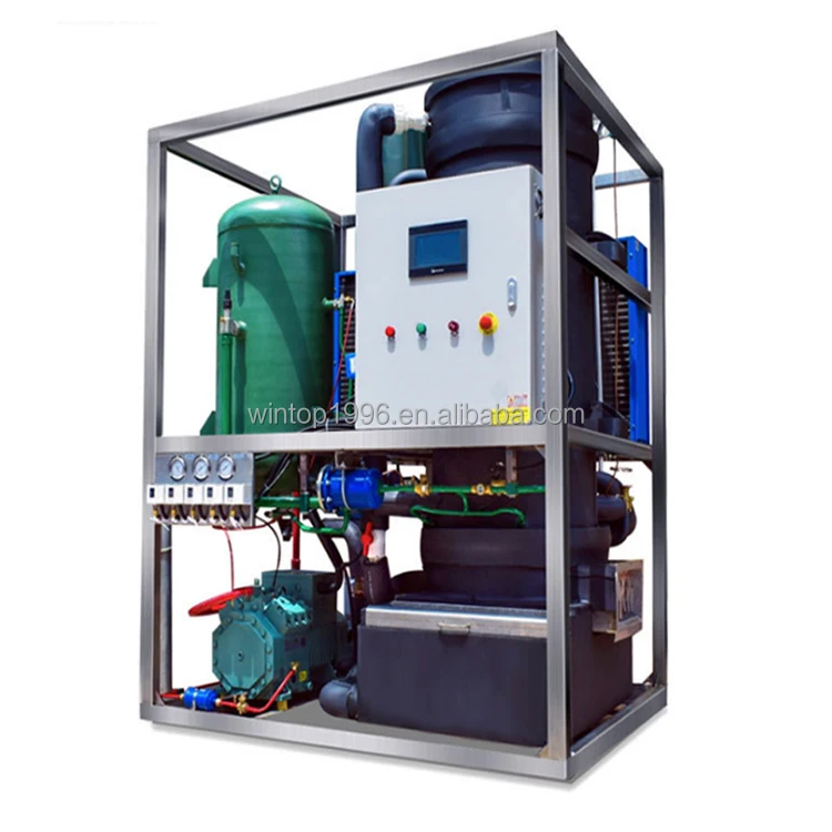 Good Quality Commercial Industrial Tube Ice Making Machine 1000 kg/24hours small ice tube maker for commercial
