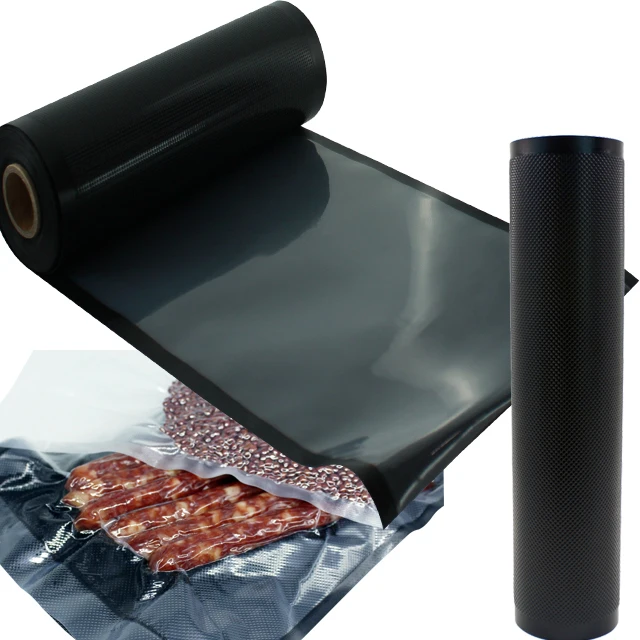 High Quality Plastic embossed vacuum roll texture vacuum sealer roll