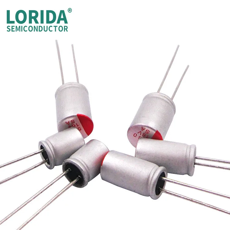 Профессиональное производство LORIDA 16 В 270 мкФ 6 3*8 твердотельное реле Spp полярность алюминиевый электролитический