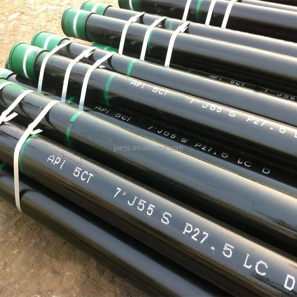 API 5CT J55 K55 N80 P110 oil well casing pipe Seamless Steel Ape Tube Oil Casing Pipe complete size and fast delivery
