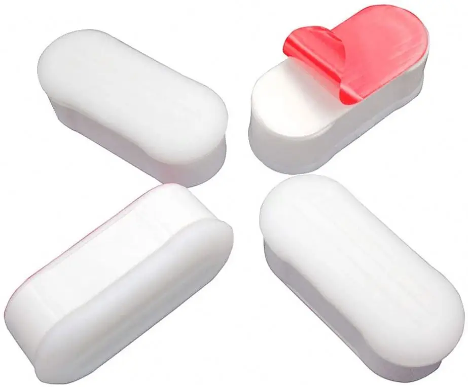 Bidet Toilet Seat Bumper for Bidet Attachment with Strong Adhesive