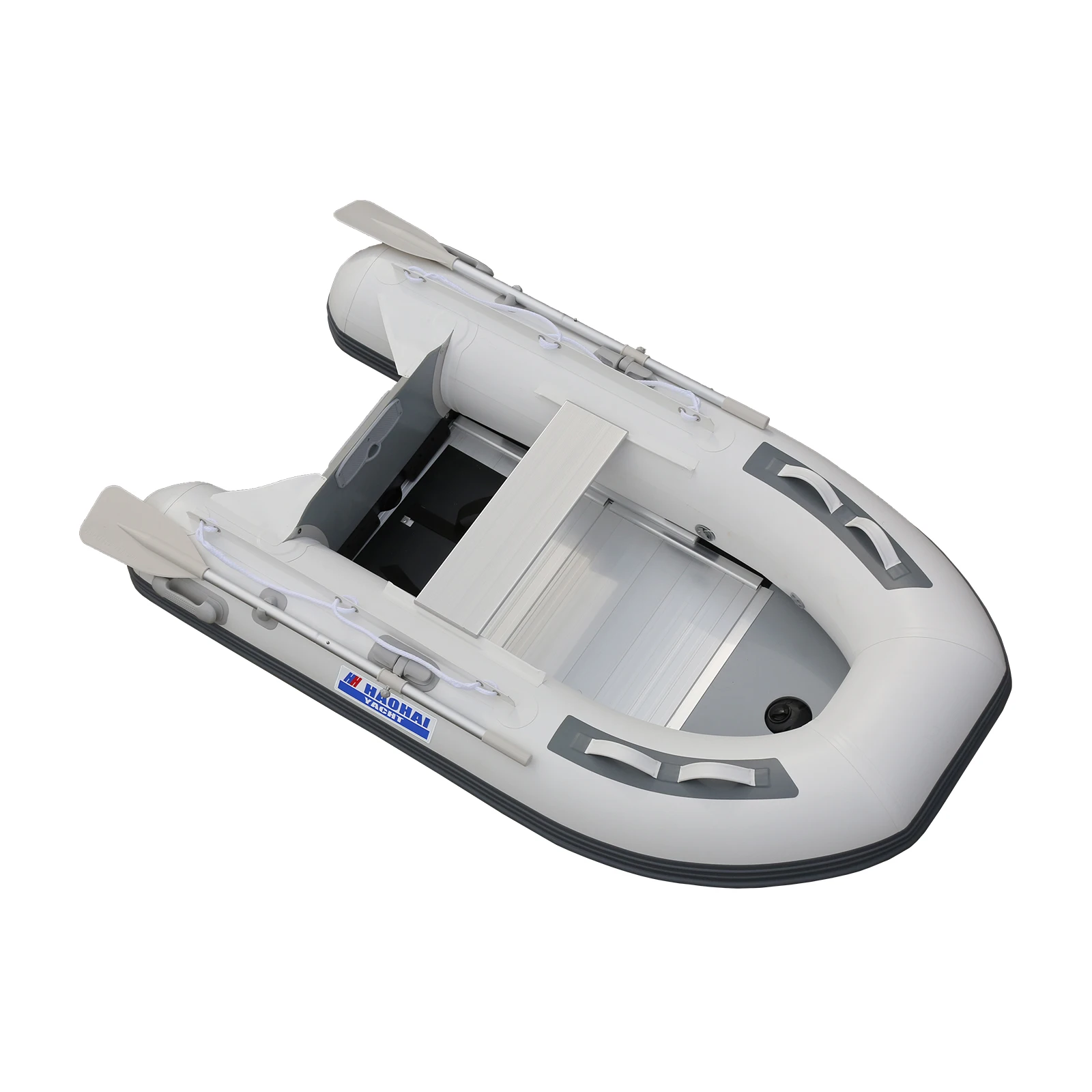 CE Year Aluminum Floor Inflatable Sport Yacht for Sea Fishing Diver Lake River Outdoor Activity PVC Hypalon Material Drifting