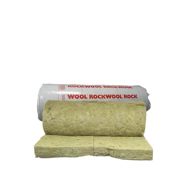 fireproof rock wool rock wool blanket with wire mesh fireproof acoustic insulation for construction
