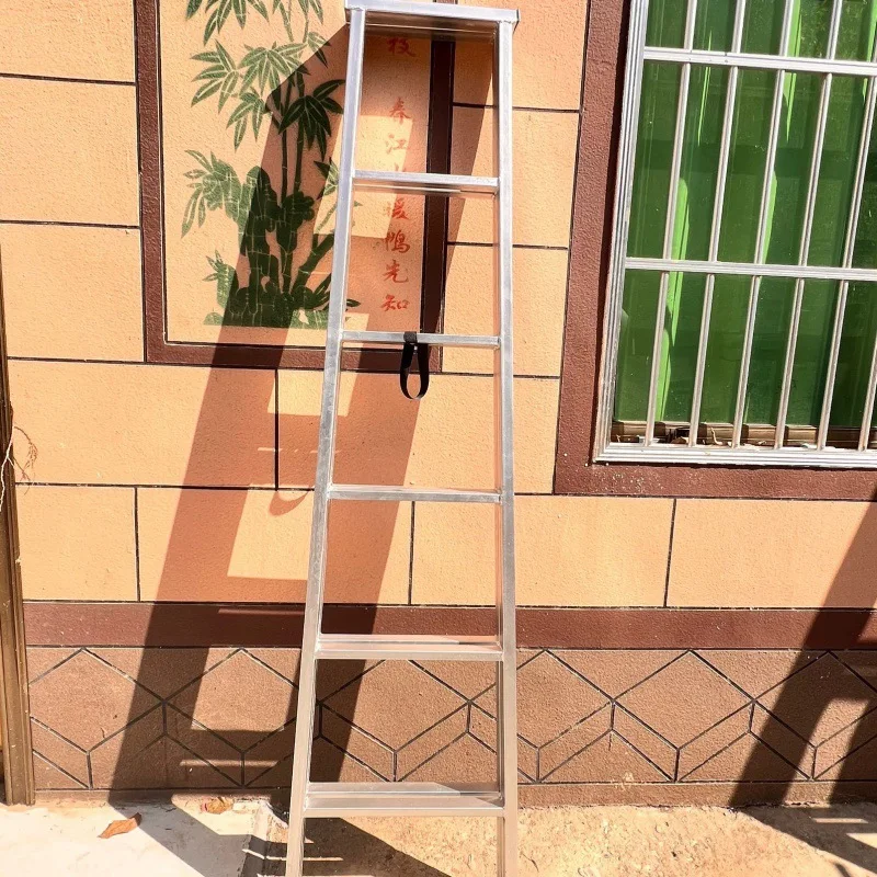 Оптовая Продажа с фабрики, модные телескопические бытовые лестницы из нержавеющей стали