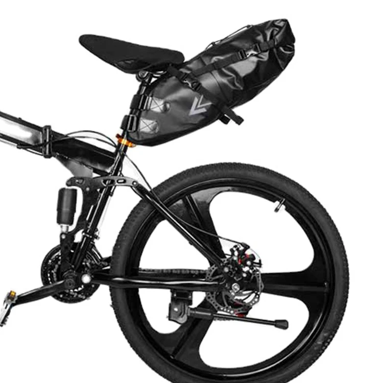 
AFISHTOUR 13L 100% Waterproof MTB Bike Bag Large Capacity Bicycle Saddle Cycling Bag Bike Rear Bag for Men, Women,Teenagers 