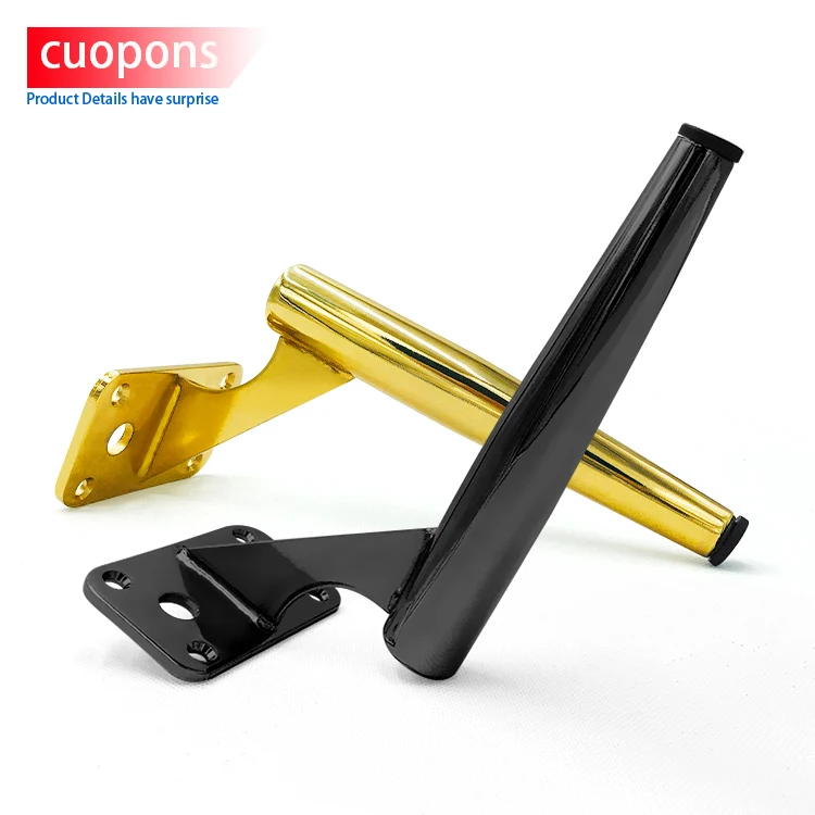 Decoration Furniture Leg Modern Luxury aluminum Alloy Sofa Legs Iron Rose Golden Metal Bed Feet Modern Cabinet Foot for Sale