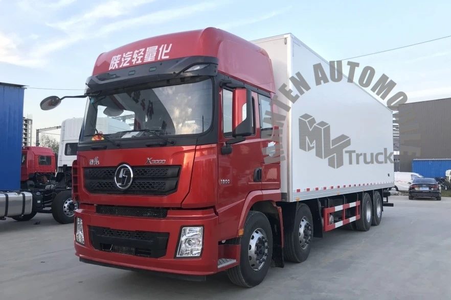 Заводская цена SHACMAN 8x4 30 тонн 40 50 грузовик-рефрижератор фургон с морозильной камерой грузовой грузовик большой тяжелый рефрижератор