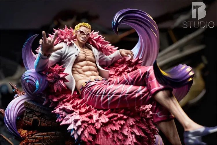 Japan Anime GK BT. Donquixote Doflamingo action figure for collection
