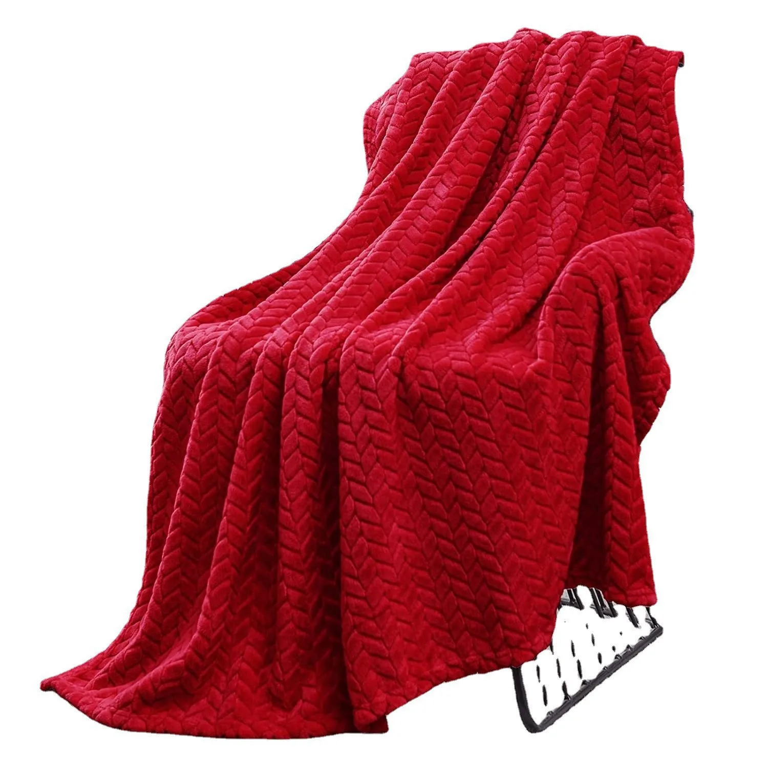 HD Flannel Fleece Throw Blanket Soft,  Cozy, Warm, Lightweight and Decorative Blanket for Couch