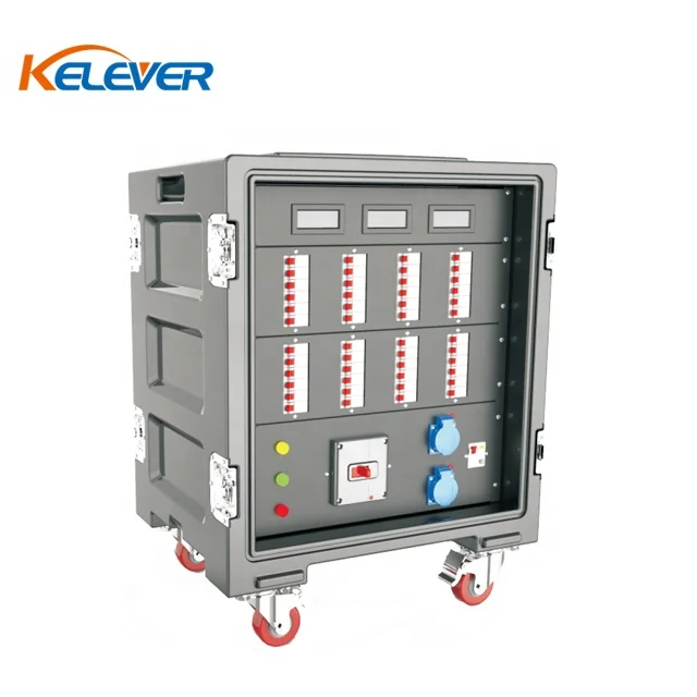 48 channels 12U socapex audio power distro rack