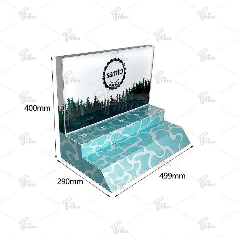 Factory custom L shape pmma acrylic cigarette display stand for cigarette stick display