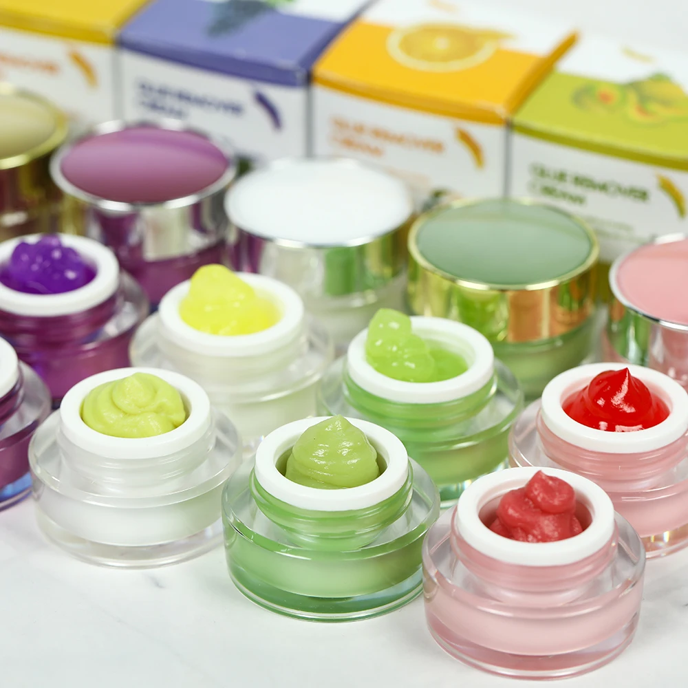 Cream Remover for Professional Eyelash Extension Glue Remover False Eye Lashes No Irritation Remover for Makeup Tools