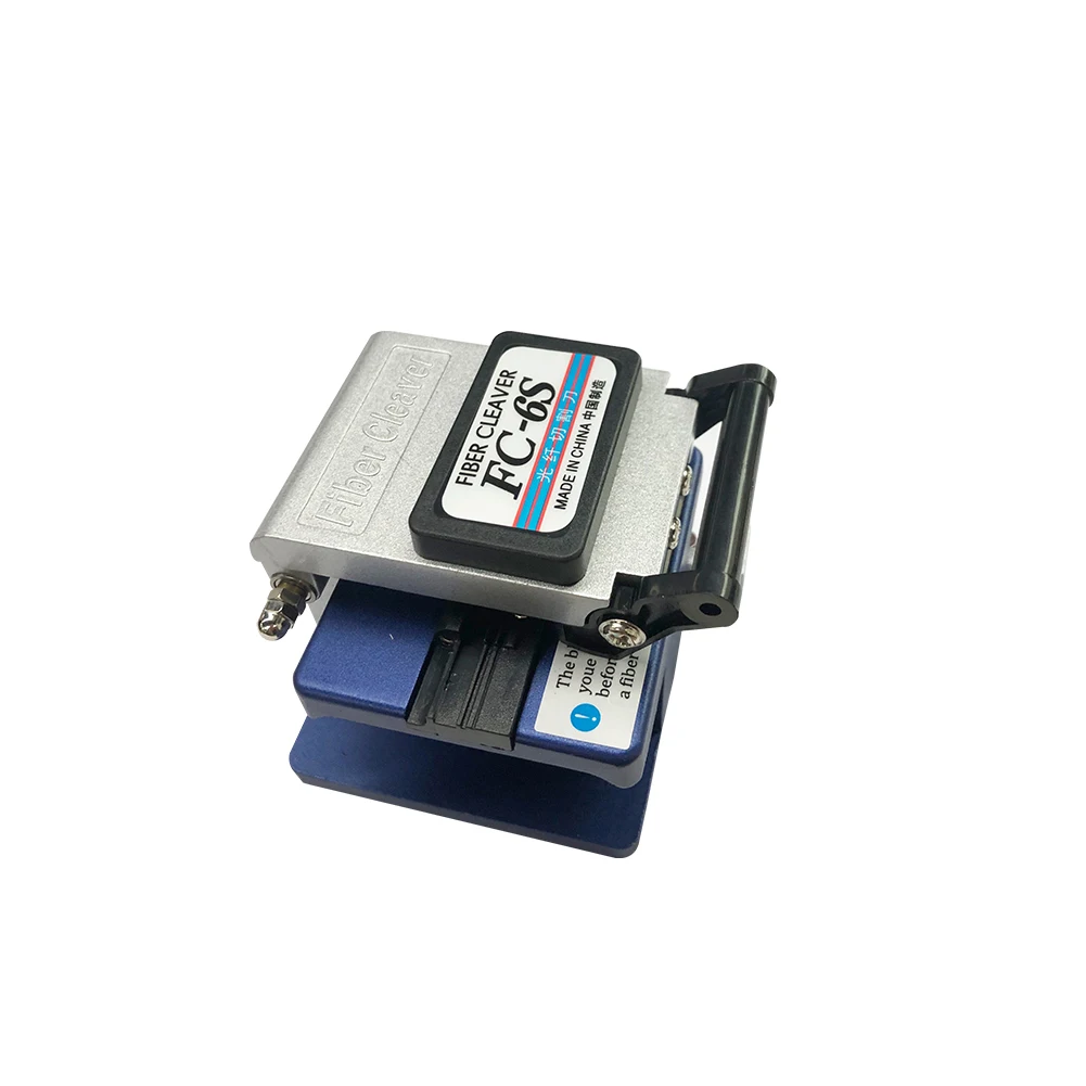 High Precision Cleaver FTTH Single Core Fiber Cutting Tool All Metal Optical Fiber Cleaver FC-6S