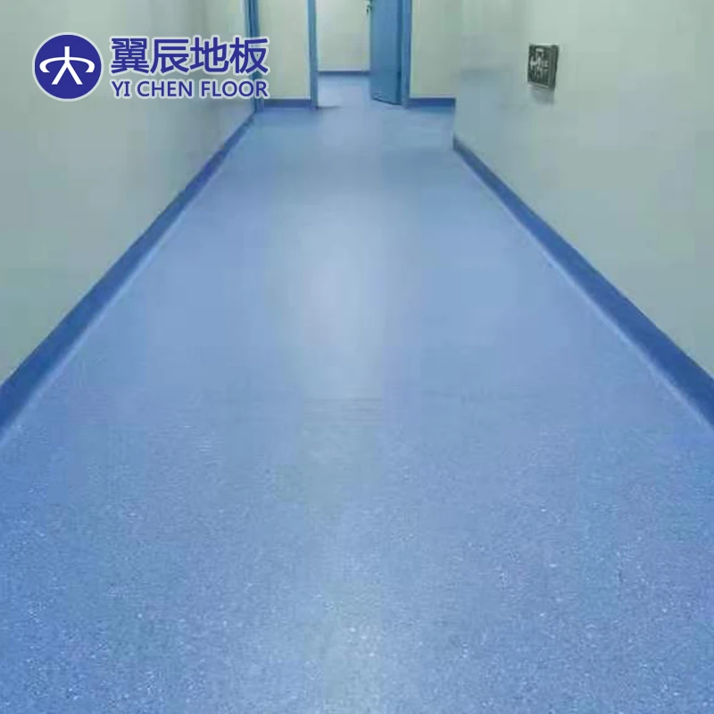 Most popular hospital PVC floor with homogeneous flooring rolls