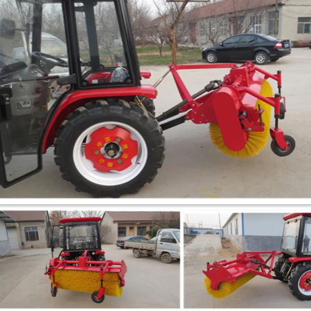 15-50HP Тракторная ручная уборочная машина с щетками