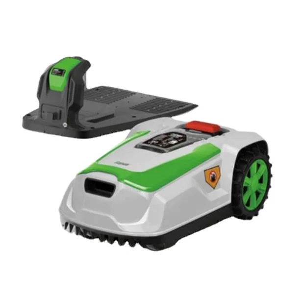 Robotic Automatic Lawn Mower with GPS Assisted Navigation Automatic Robot Lawn Mower 4AH Battery Powered Rain Sensor APP Control